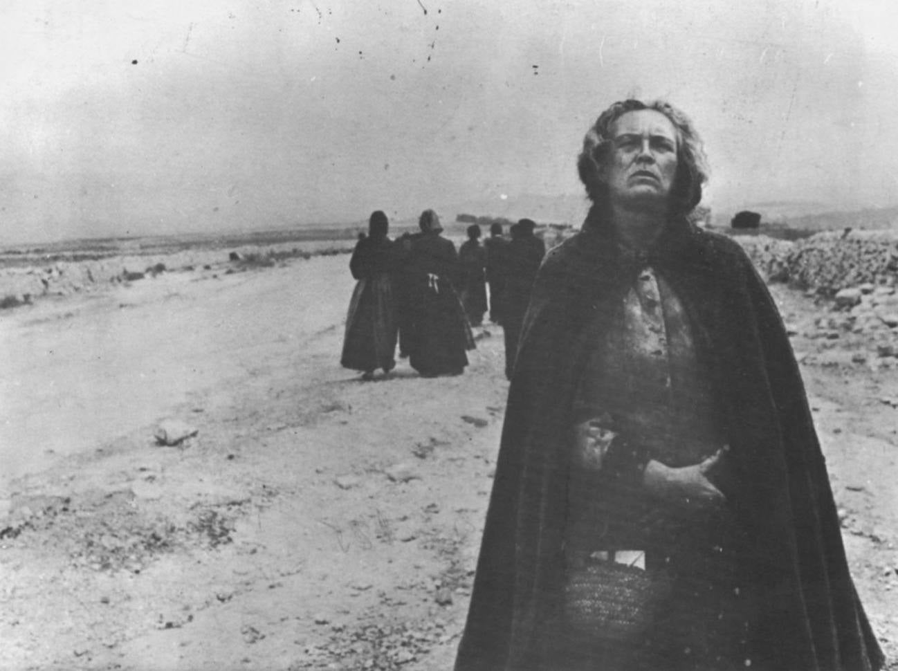 Fotograma de una de sus películas rescatado por la Filmoteca Regional durante un homenaje en 2004.