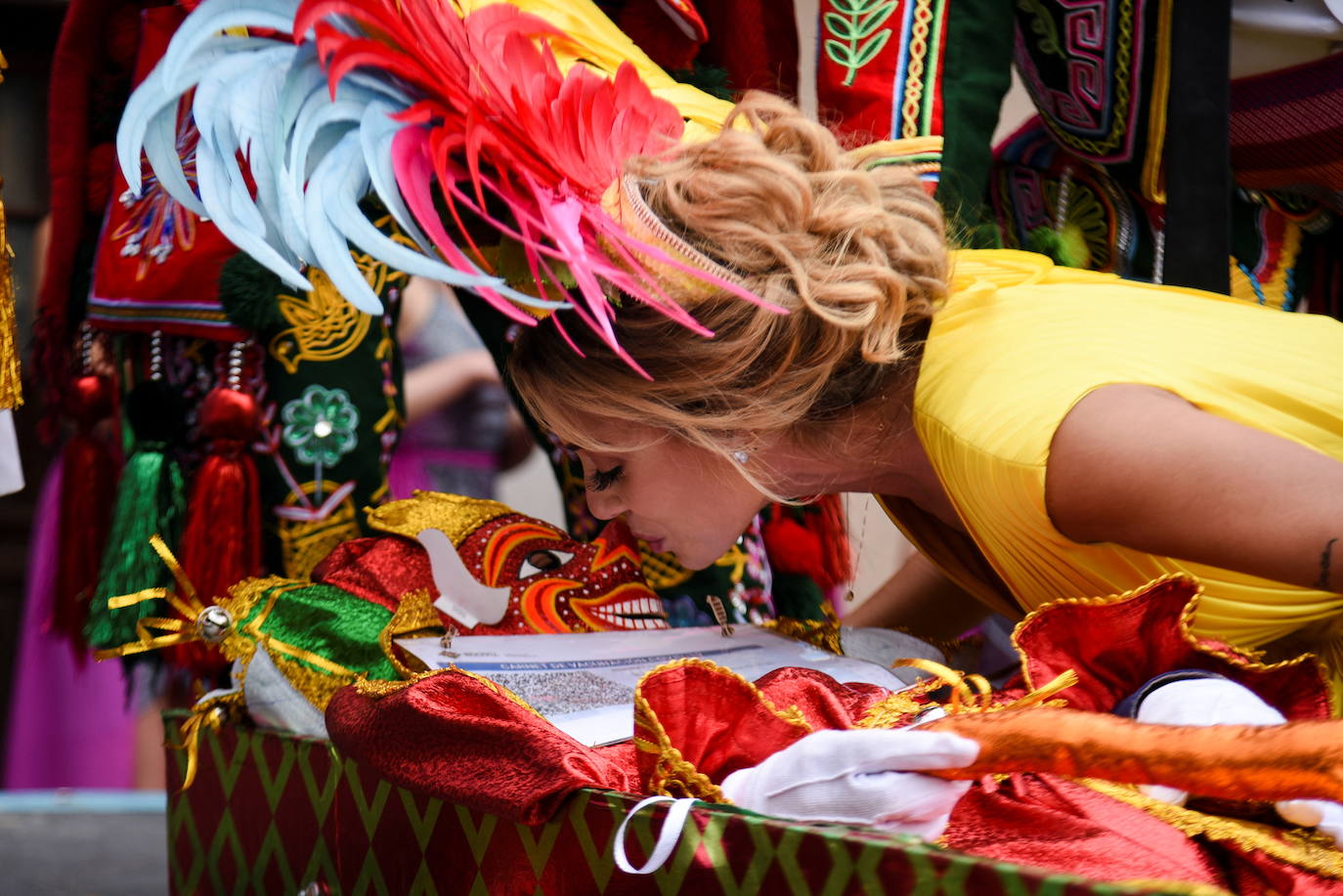 Fotos: Un beso y una vacuna para el Pepino