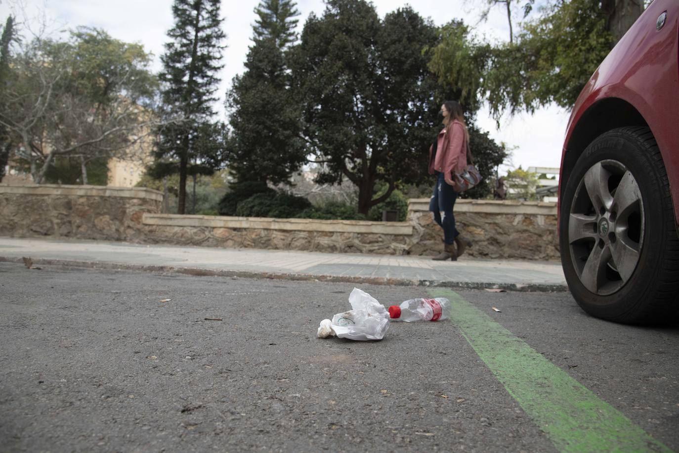 Fotos: La suciedad invade el centro de Cartagena