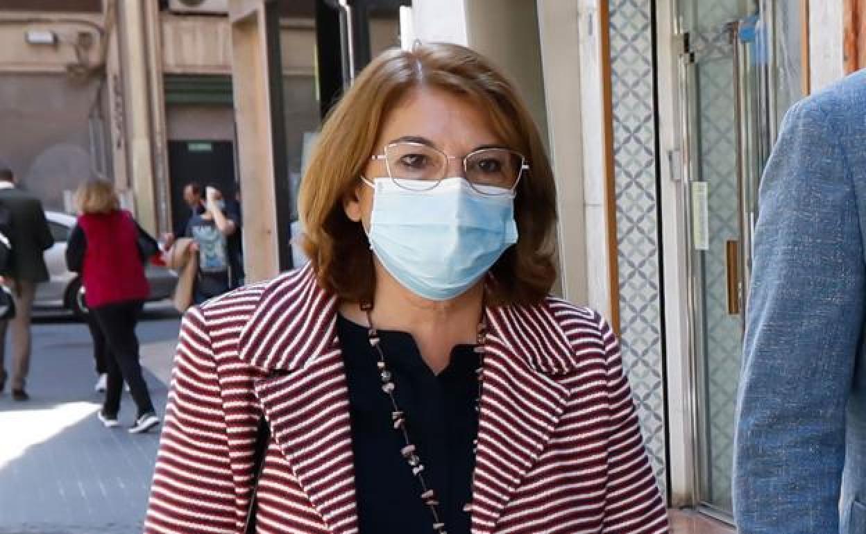 La consejera María Isabel Campuzano. 