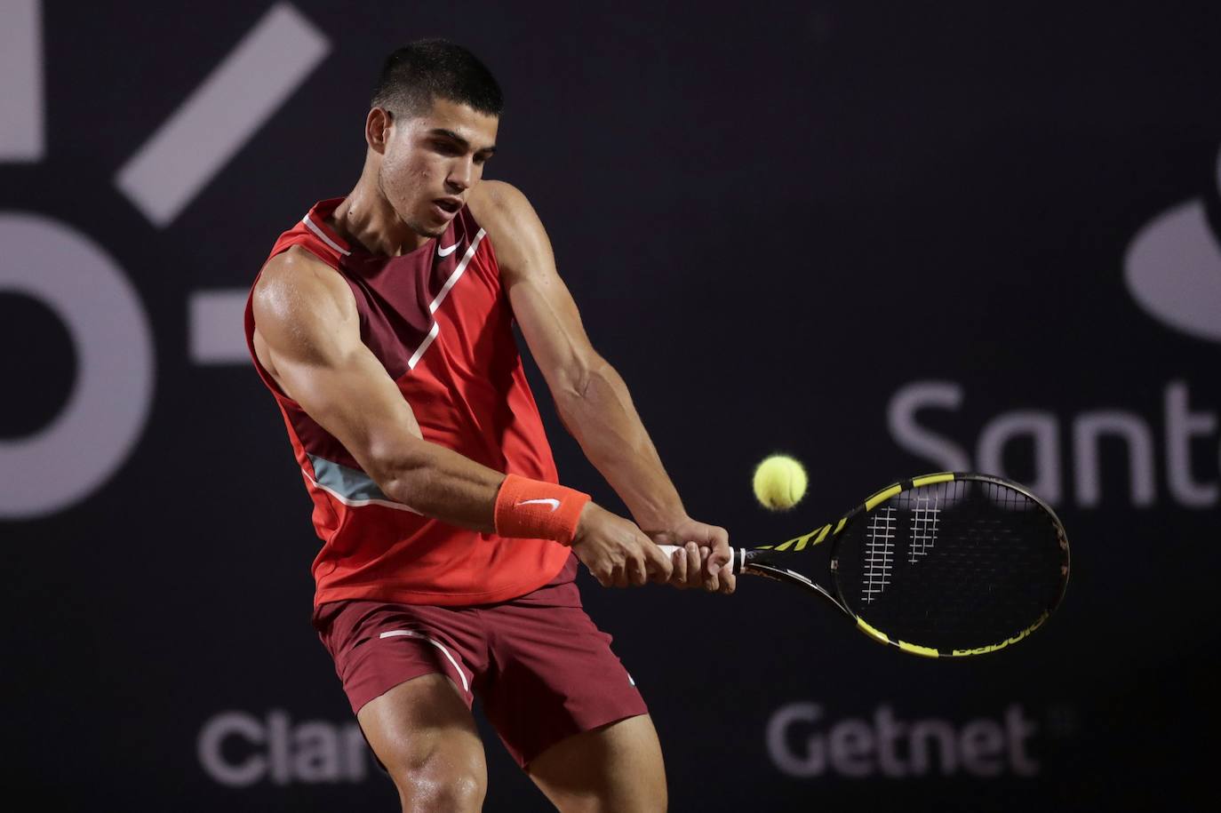 Fotos: Carlos Alcaraz - Jaume Munar, debut en la ATP Río Open 2022