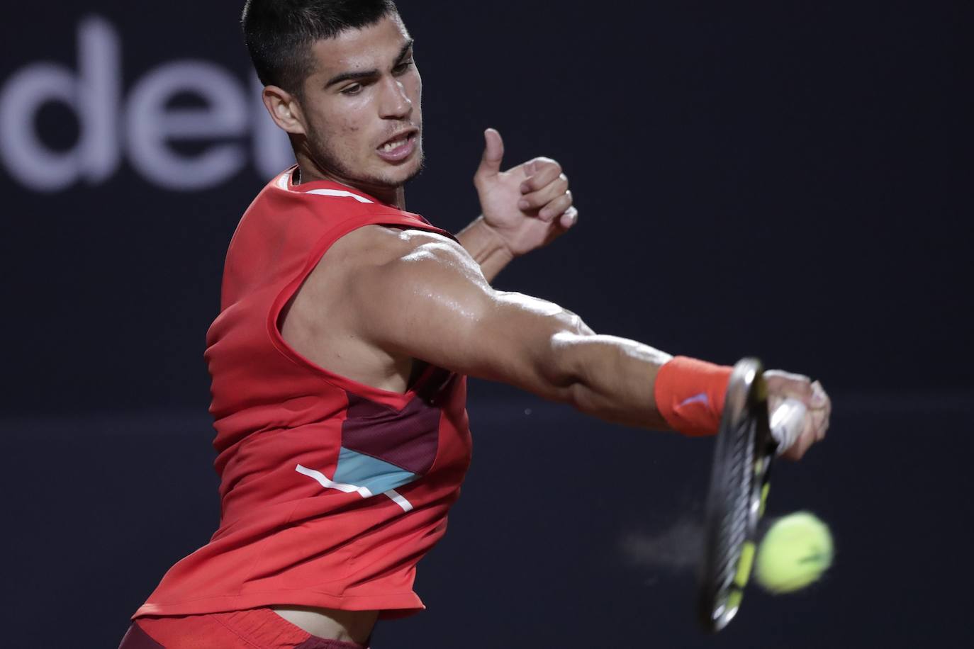 Fotos: Carlos Alcaraz - Jaume Munar, debut en la ATP Río Open 2022