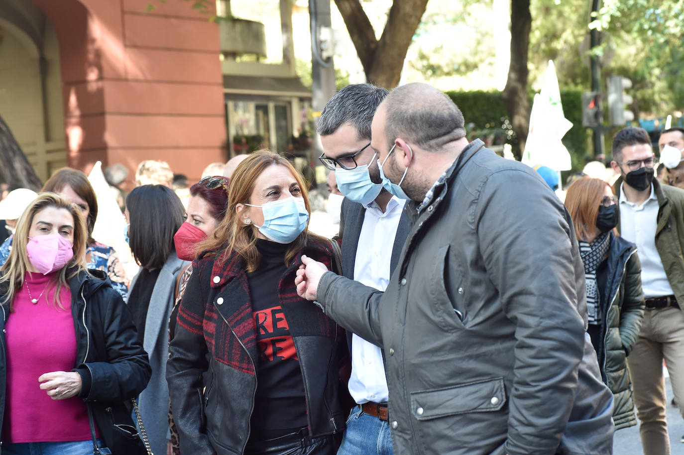 Fotos: Los agricultores salen a la calle en Murcia por la mejora del sector