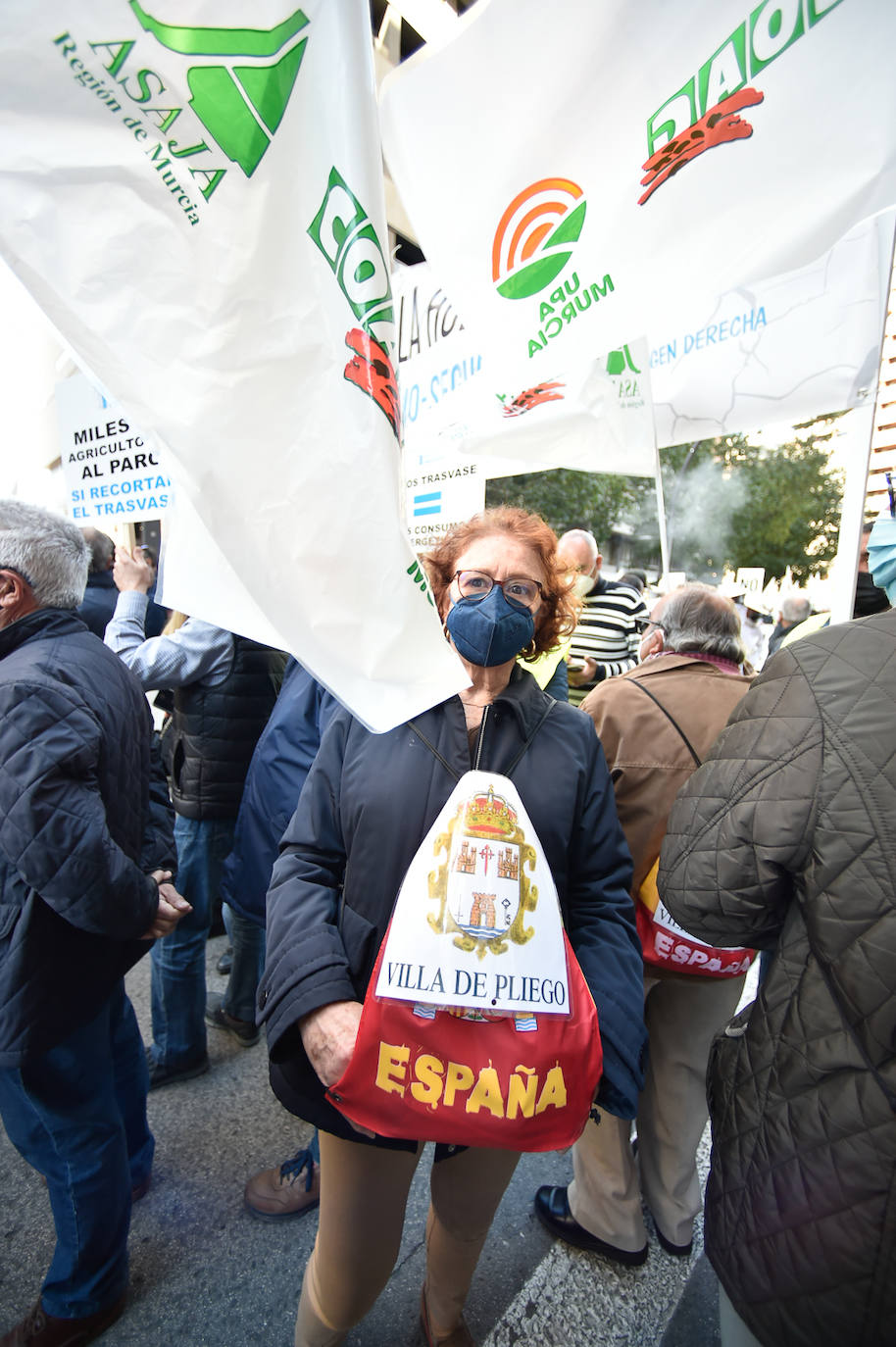 Fotos: Los agricultores salen a la calle en Murcia por la mejora del sector