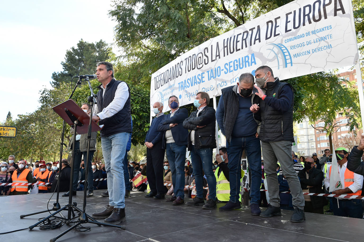 Fotos: Los agricultores salen a la calle en Murcia por la mejora del sector