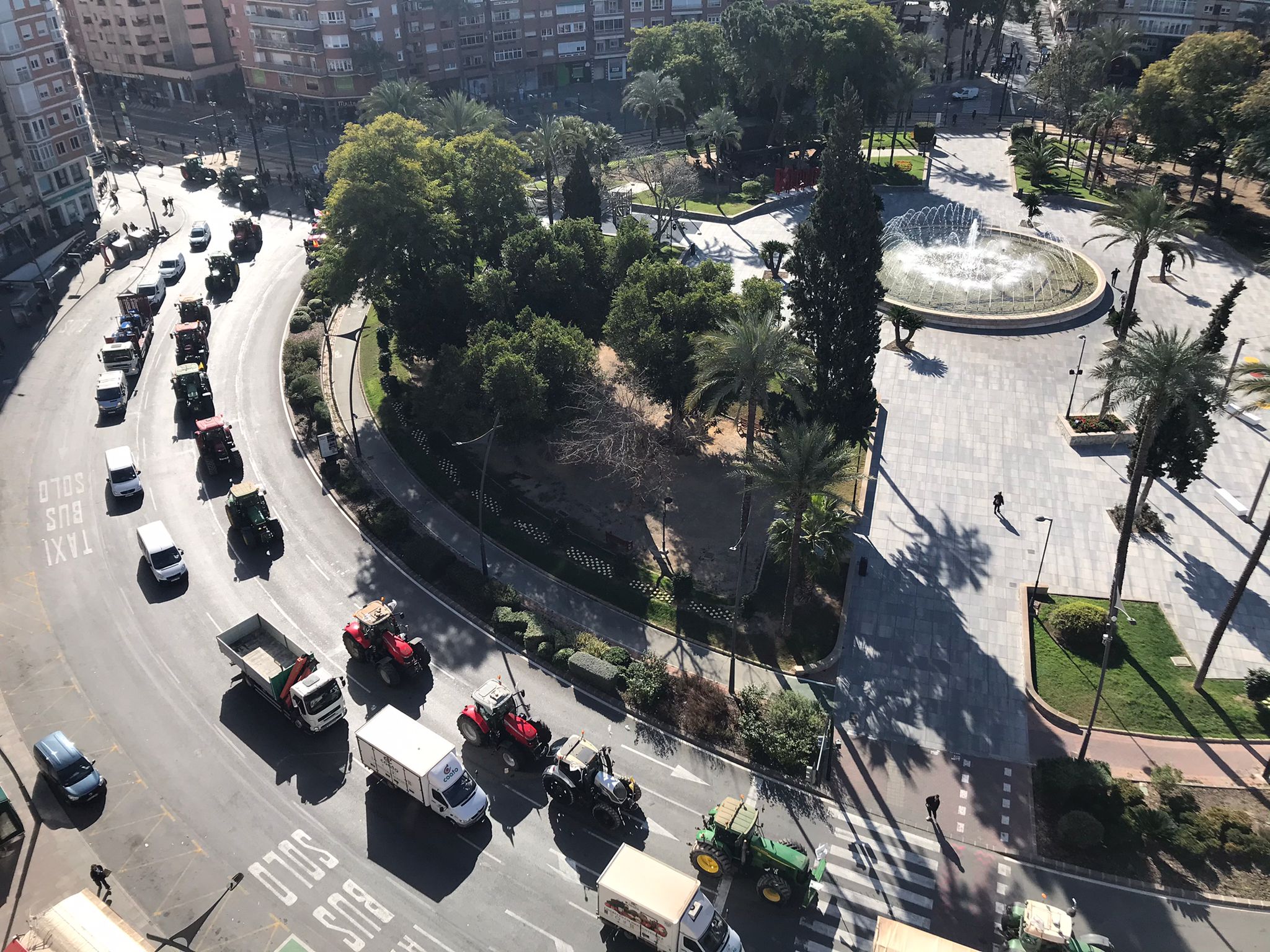 Fotos: La manifestación del campo en Murcia, en imágenes