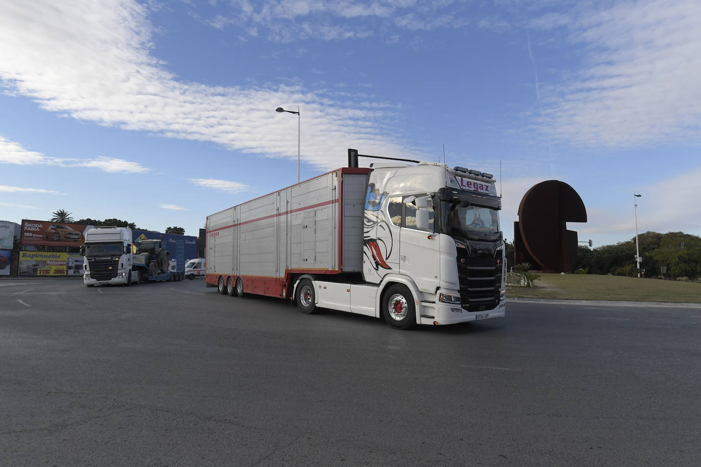 Fotos: Más de 500 tractores y camiones toman este miércoles Murcia en la manifestación del campo