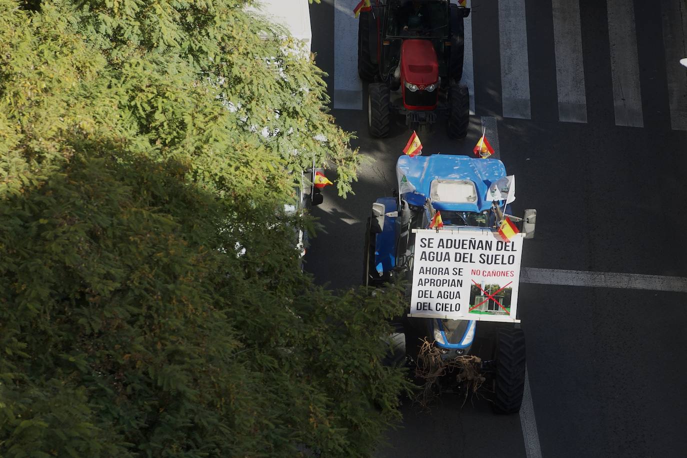 Fotos: Más de 500 tractores y camiones toman este miércoles Murcia en la manifestación del campo