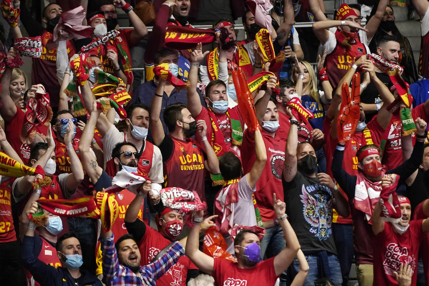 Fotos: La victoria del UCAM Murcia contra el Valencia Basket, en imágenes