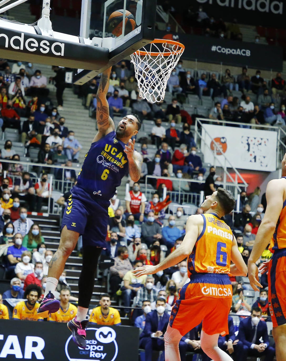 Fotos: La victoria del UCAM Murcia contra el Valencia Basket, en imágenes