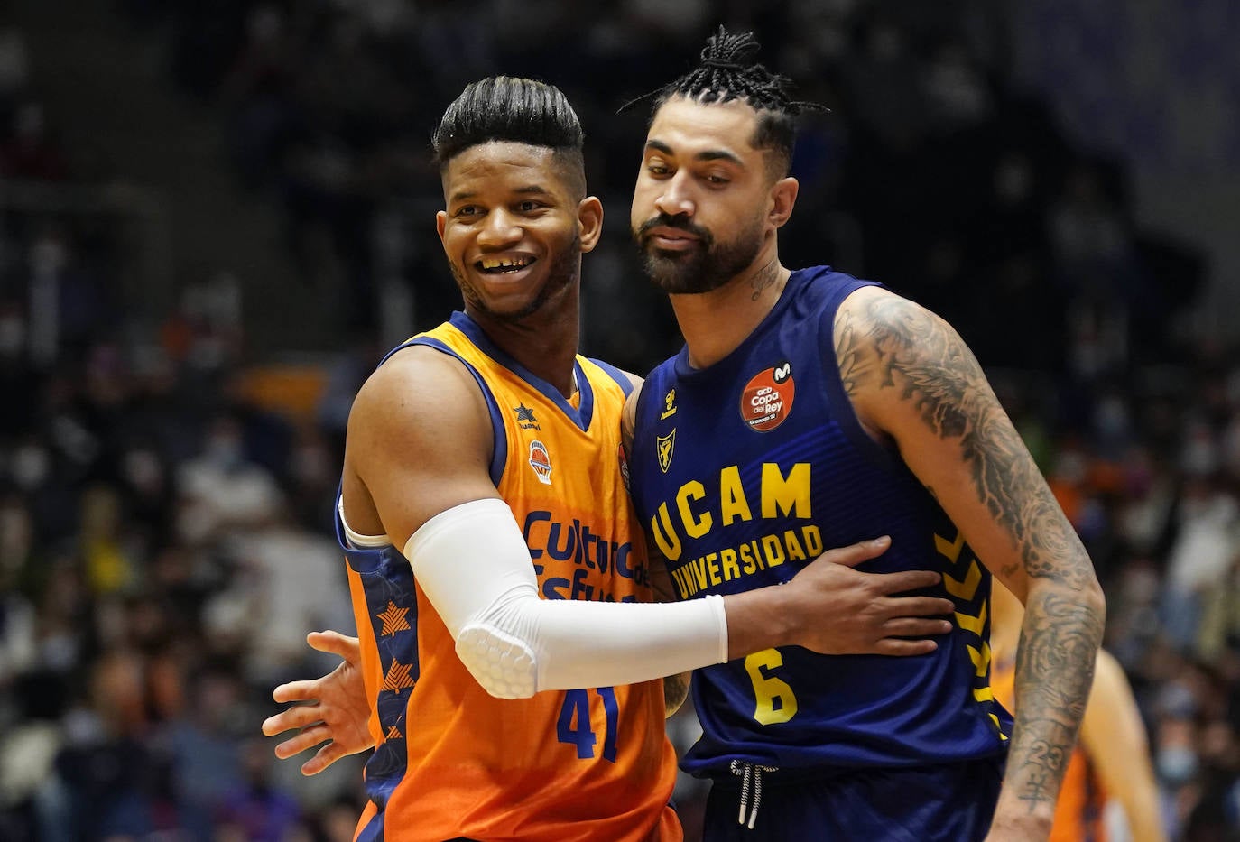 Fotos: La victoria del UCAM Murcia contra el Valencia Basket, en imágenes