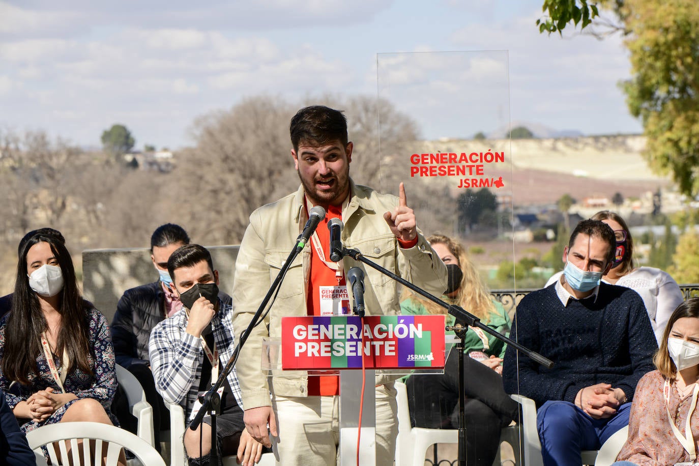 Fotos: Miguel Ortega, reelegido secretario general de las Juventudes Socialistas