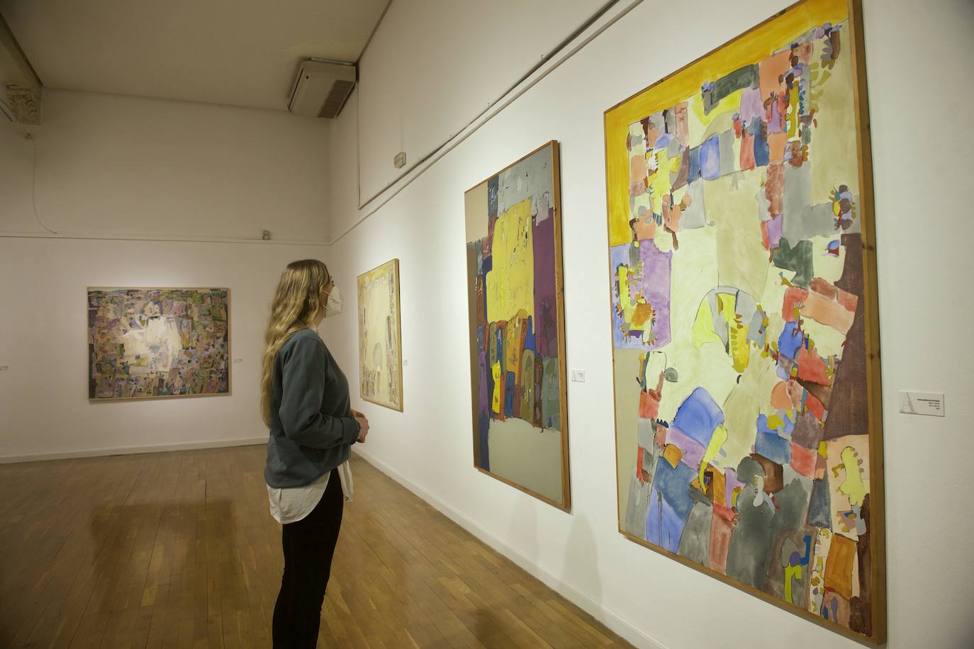 Fotos: Exposición de Vicente Ruiz en el Almudí de Murcia