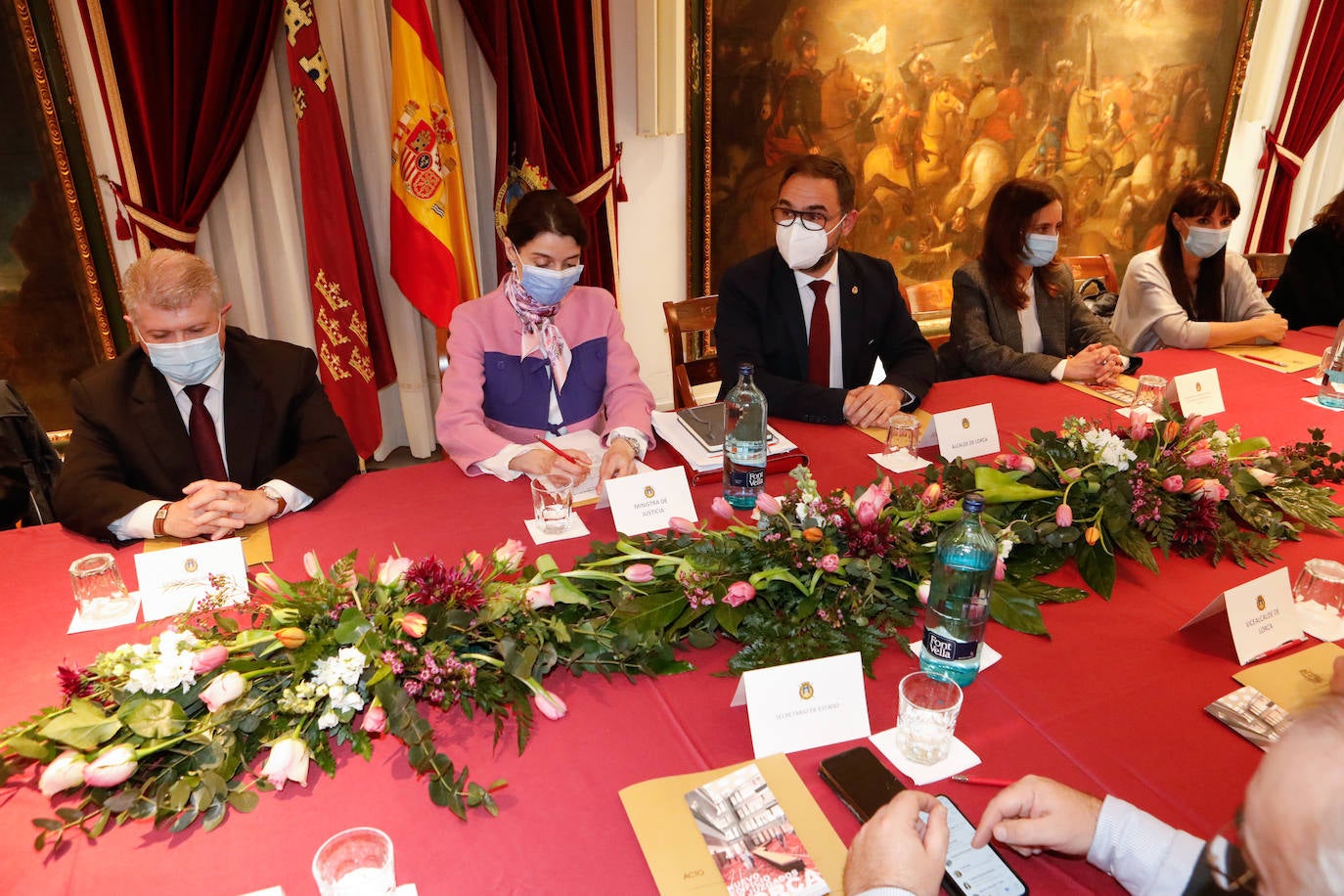 Fotos: La ministra Llop presenta en Lorca el proyecto del Palacio de Justicia