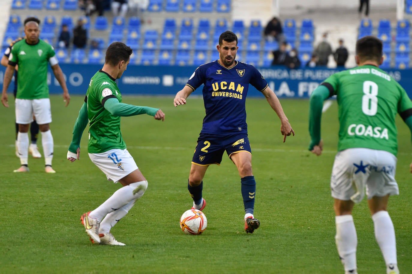 Fotos: La derrota del UCAM contra el San Fernando, en imágenes