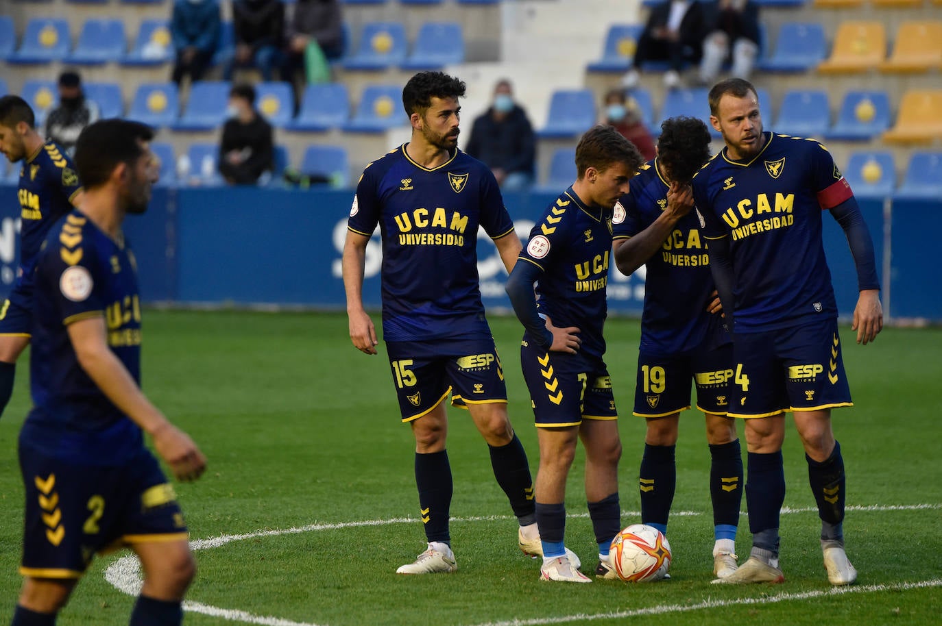 Fotos: La derrota del UCAM contra el San Fernando, en imágenes