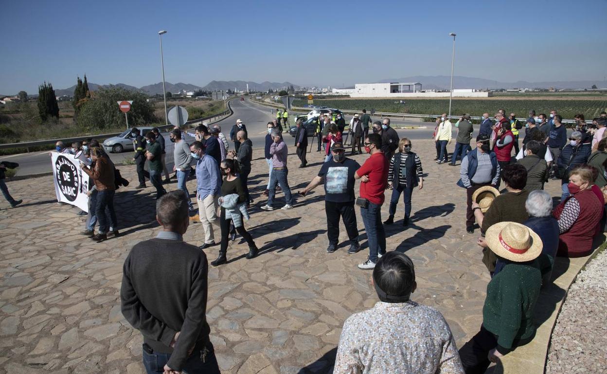 Imagen de la protesta de la semana pasada. 
