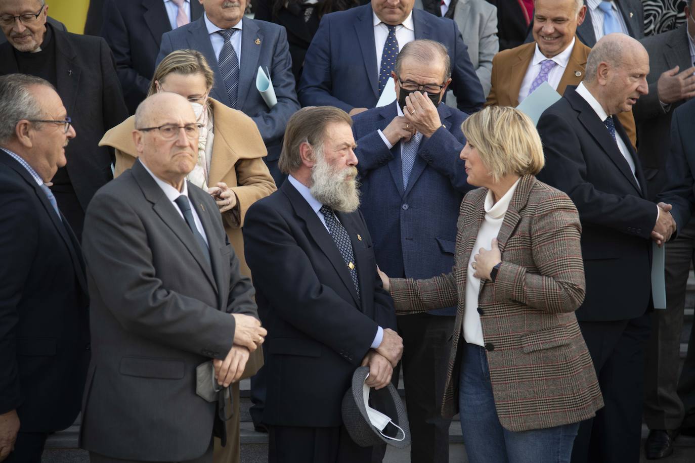 Fotos: El exdirigente del Socorro Fernando Navarro, Procesionista del Año en Cartagena