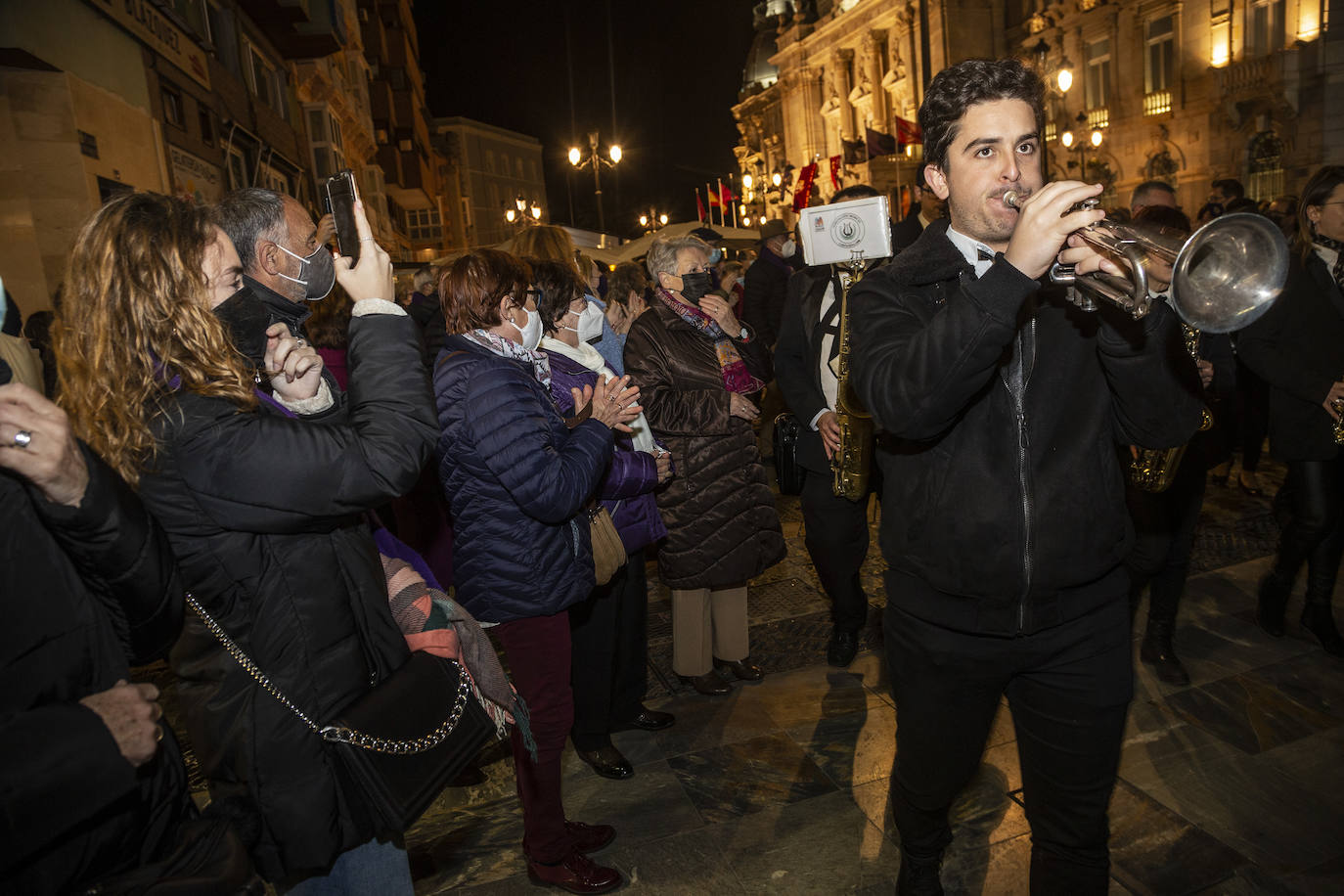 Fotos: Una Llamada de ilusión después de tres años sin procesiones en Cartagena