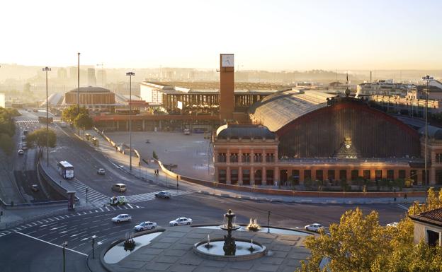 Imagen de la estación de Atocha.
