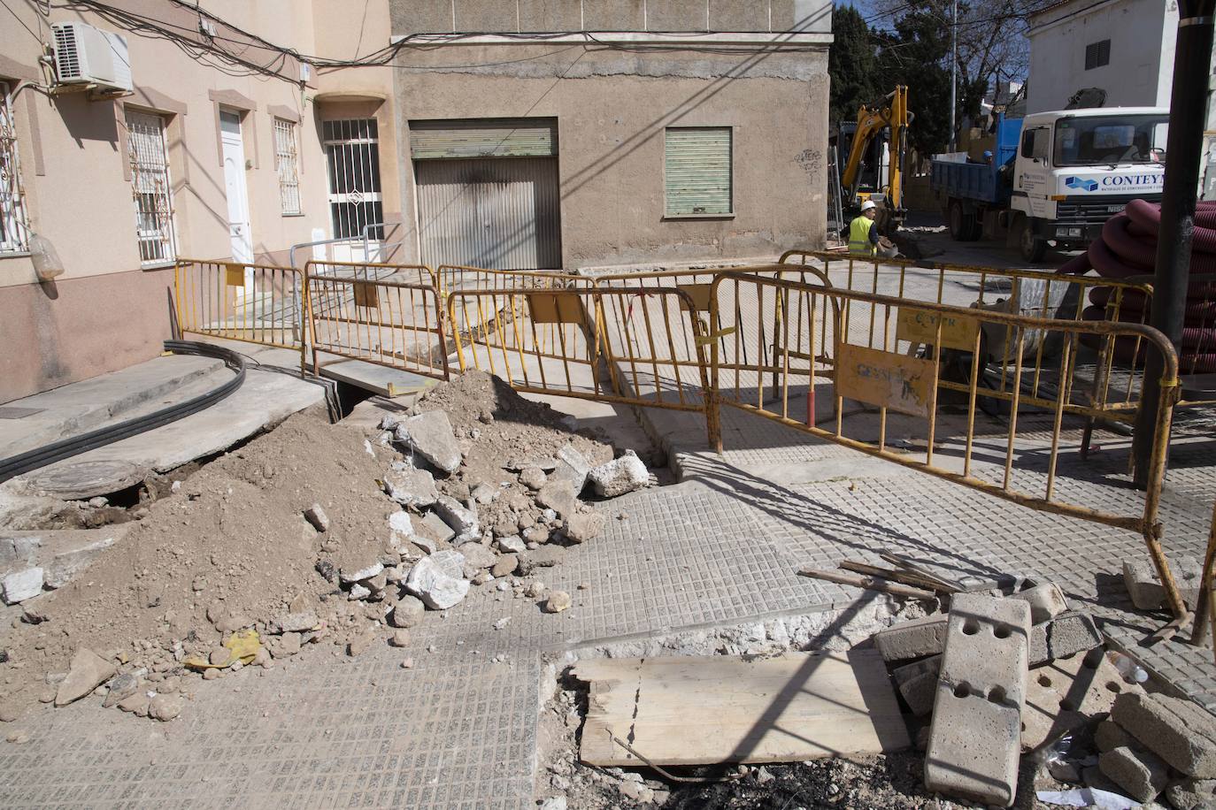 Fotos: Quejas en el barrio de Santa Lucía de Cartagena