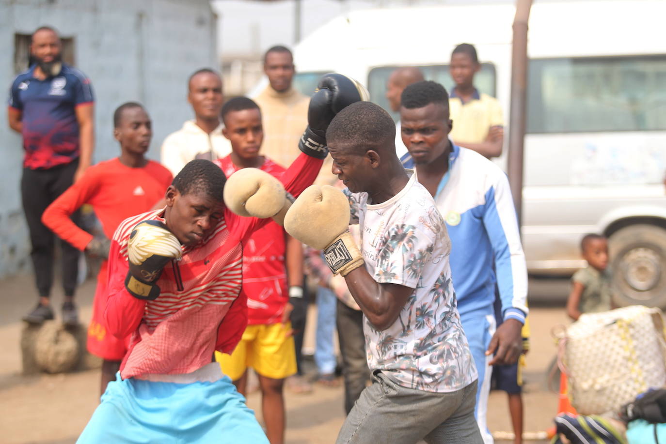 Fotos: Boxeadores desde la infancia