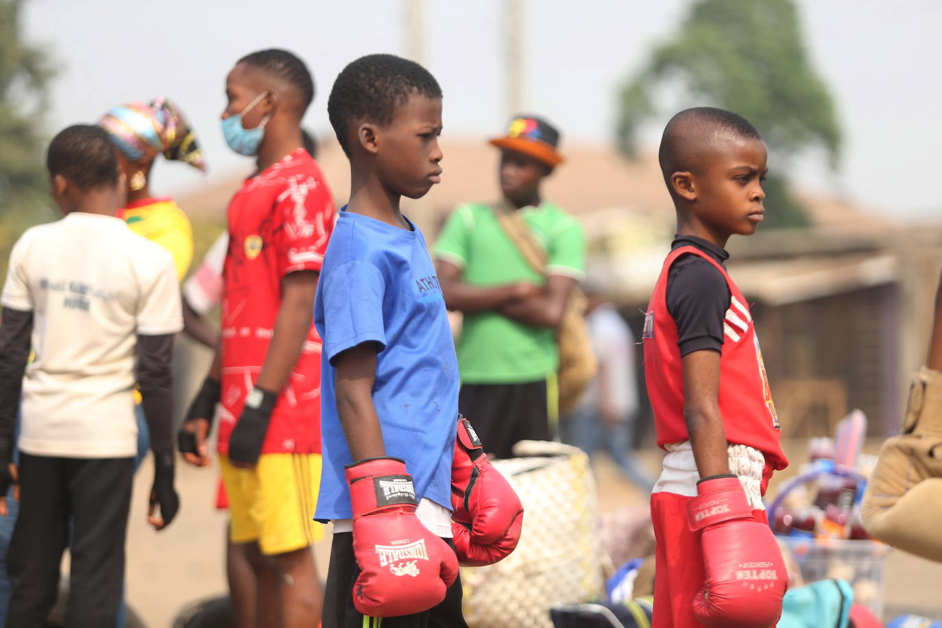 Fotos: Boxeadores desde la infancia