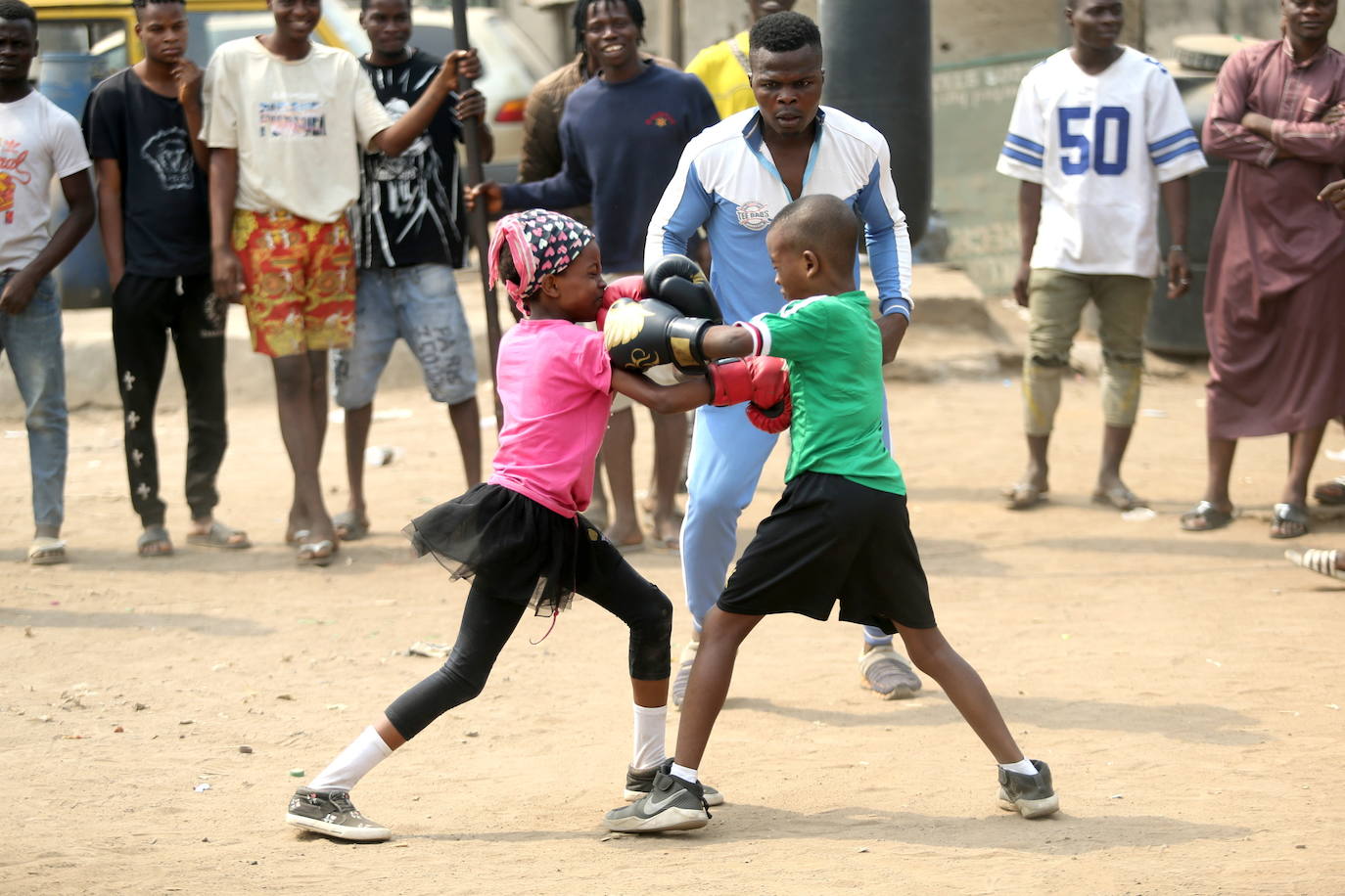 Fotos: Boxeadores desde la infancia