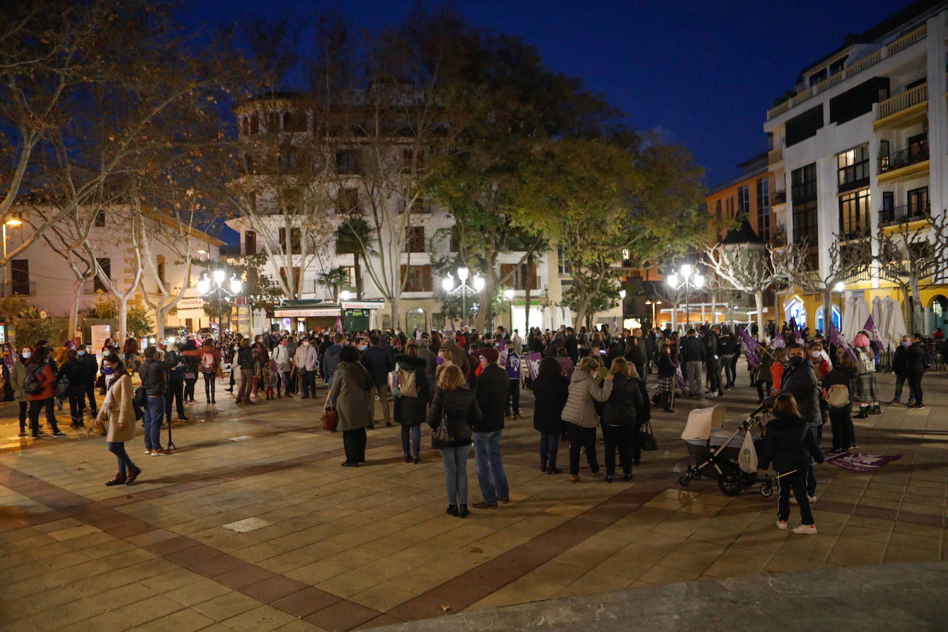 Fotos: La marcha del 8M en Lorca, en imágenes