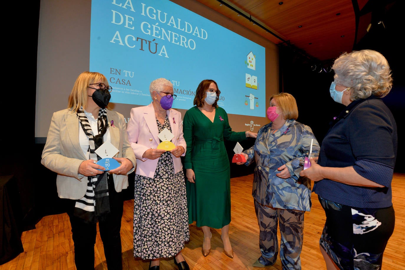 Fotos: Entrega de los Premios 8 de marzo en el Auditorio Víctor Villegas