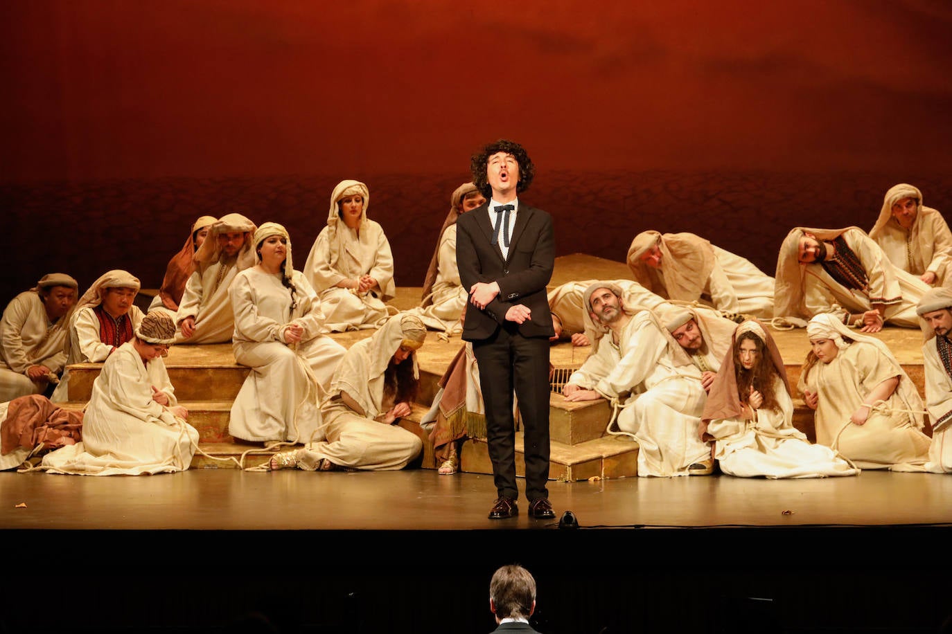 Fotos: Homenaje a Ucrania en el aniversario de &#039;Nabucco&#039; en el teatro Guerra de Lorca