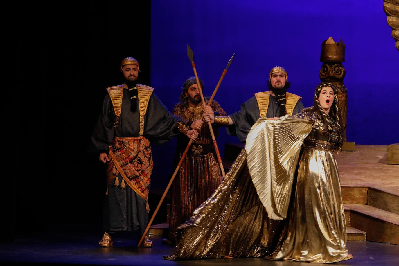 Fotos: Homenaje a Ucrania en el aniversario de &#039;Nabucco&#039; en el teatro Guerra de Lorca