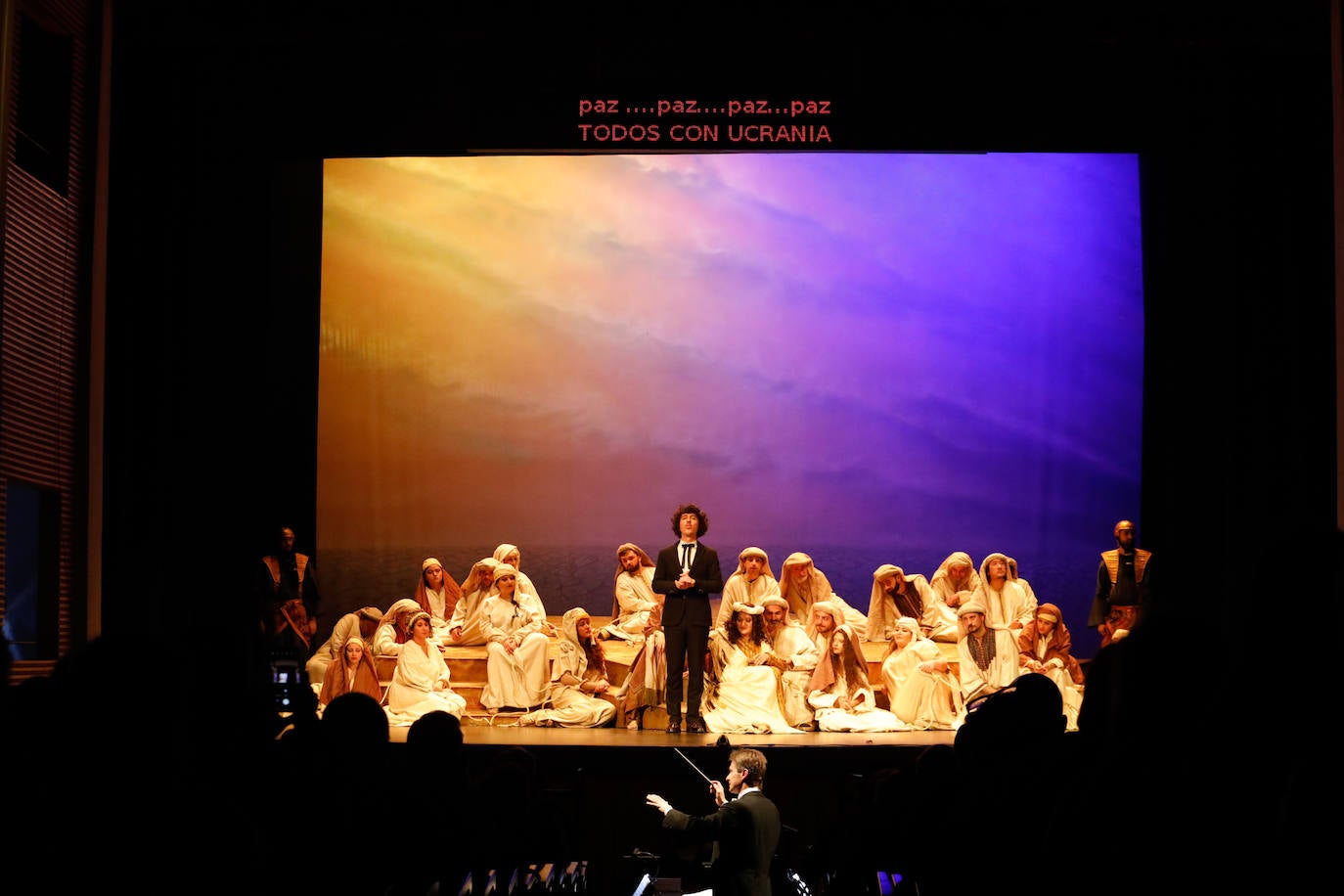 Fotos: Homenaje a Ucrania en el aniversario de &#039;Nabucco&#039; en el teatro Guerra de Lorca