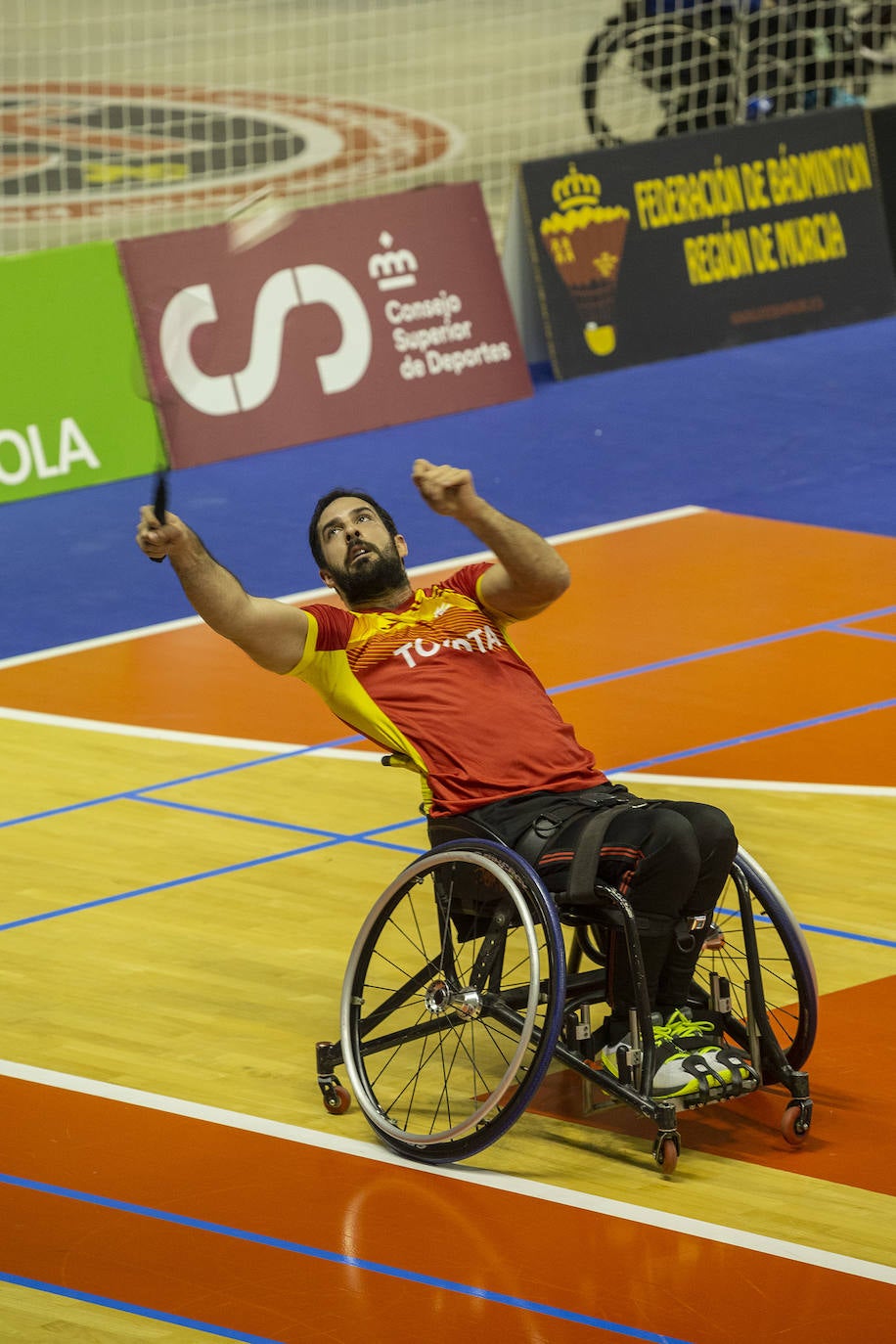 Fotos: Primera jornada del torneo internacional de parabádminton en Cartagena