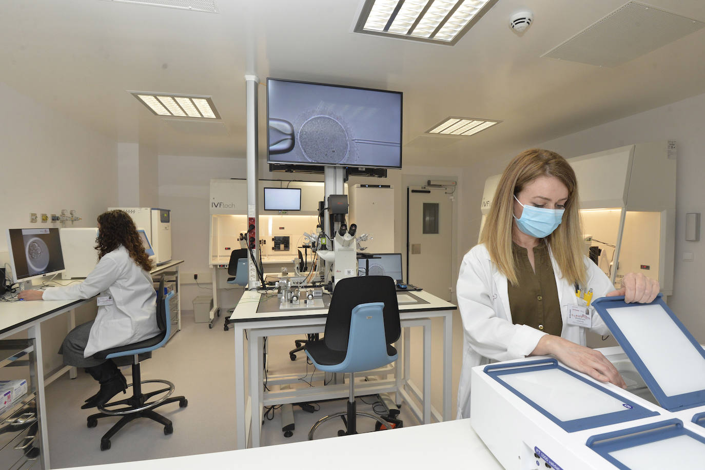 Fotos: Inauguración del nuevo laboratorio de reproducción asistida de La Arrixaca