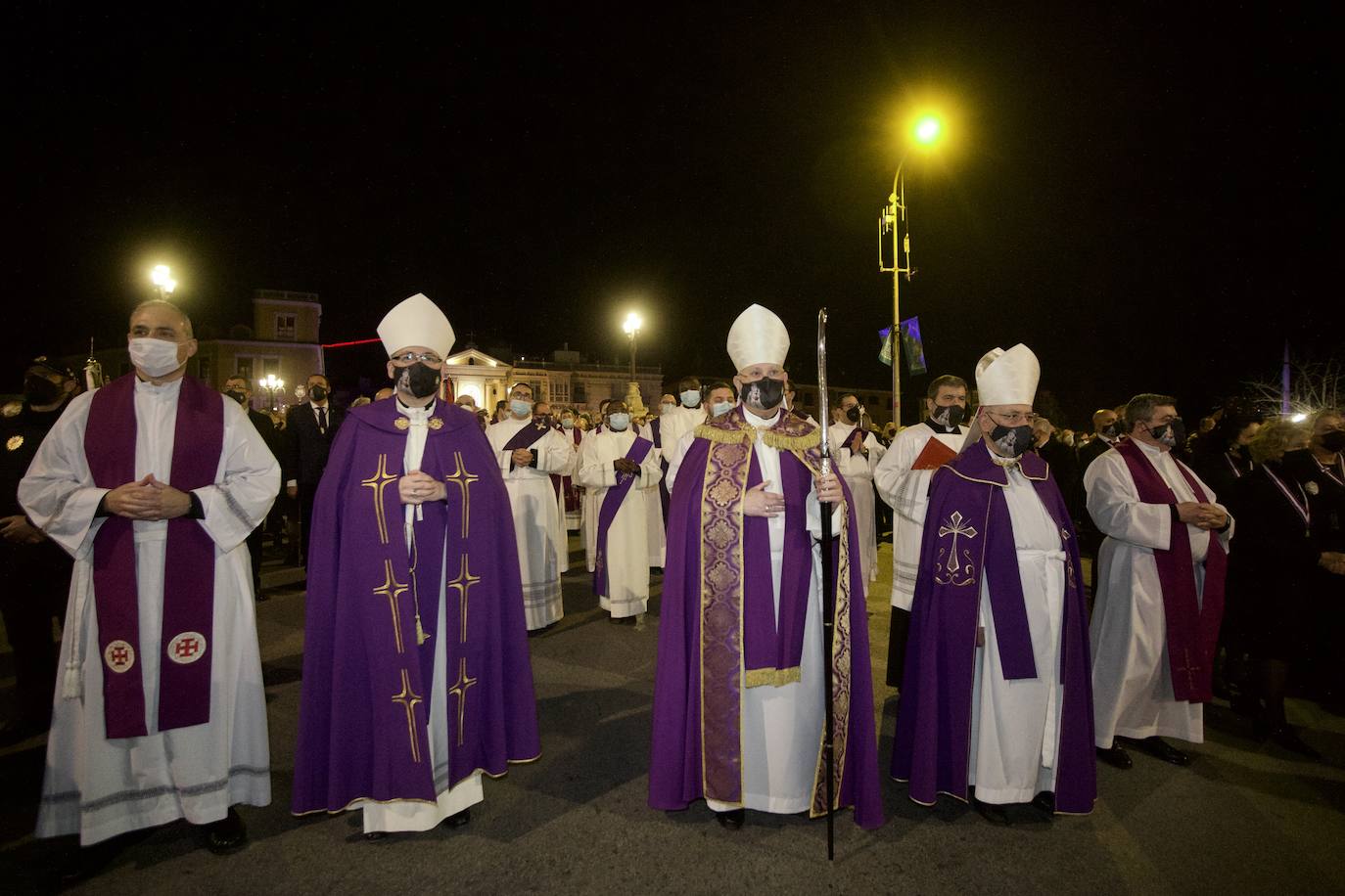 Fotos: Una procesión para la historia de Murcia el día en que la Morenica no pudo bajar del santuario