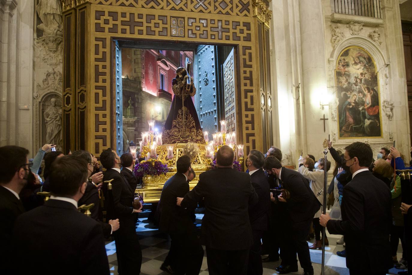 Fotos: Una procesión para la historia de Murcia el día en que la Morenica no pudo bajar del santuario