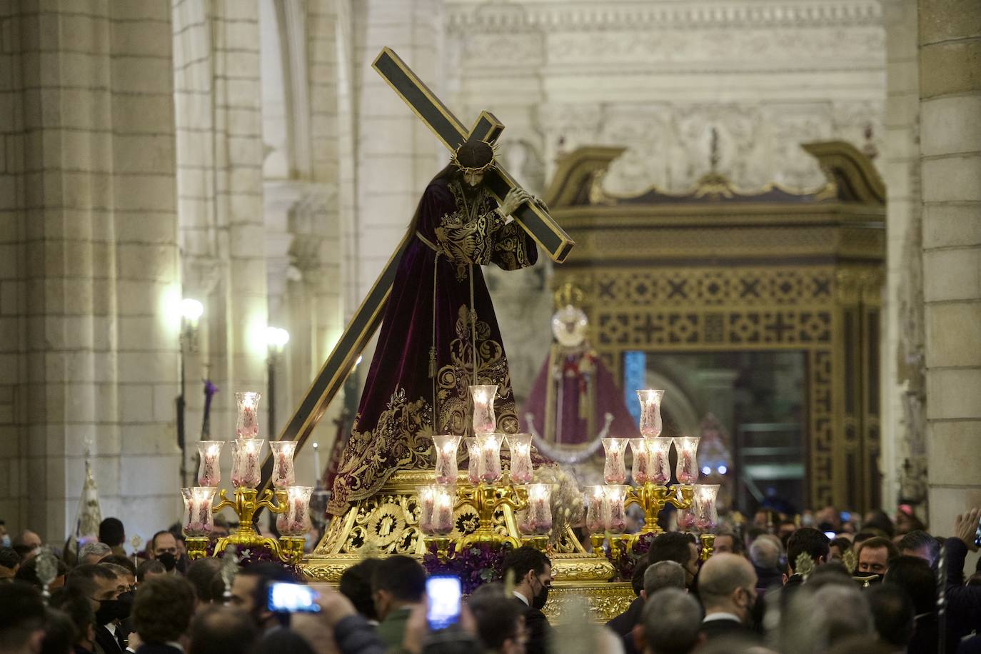 Fotos: Una procesión para la historia de Murcia el día en que la Morenica no pudo bajar del santuario