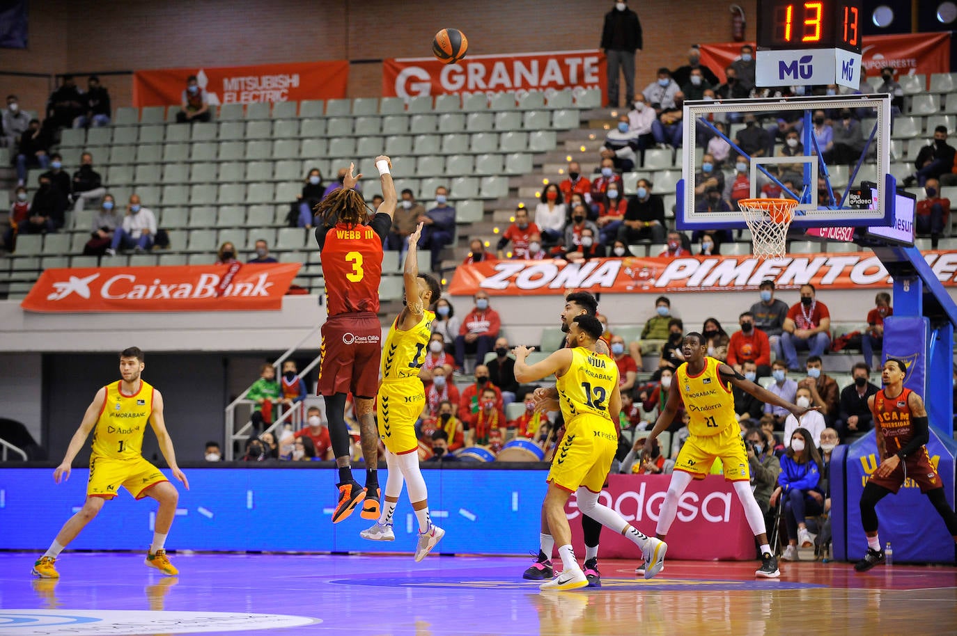 Fotos: La victoria del UCAM contra el Andorra, en imágenes