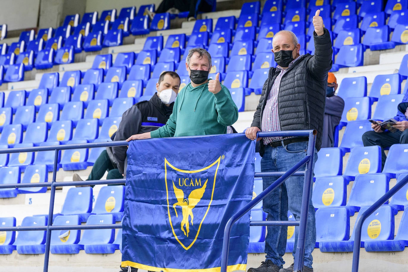 Fotos: La derrota del UCAM Murcia ante el Villarreal B, en imágenes