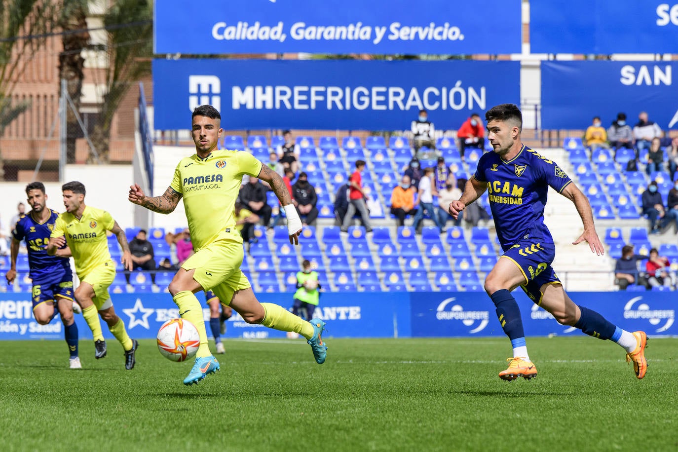 Fotos: La derrota del UCAM Murcia ante el Villarreal B, en imágenes