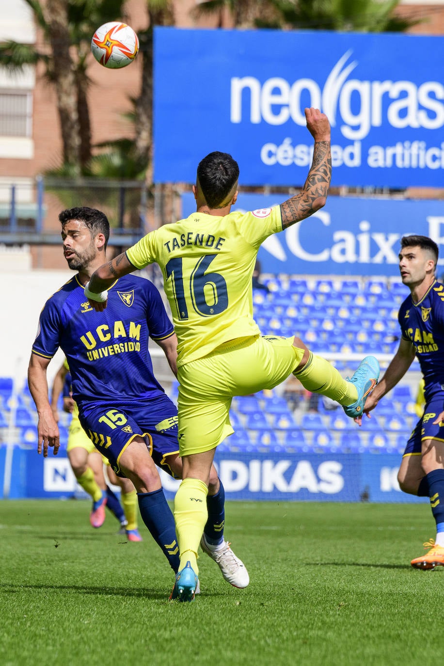 Fotos: La derrota del UCAM Murcia ante el Villarreal B, en imágenes