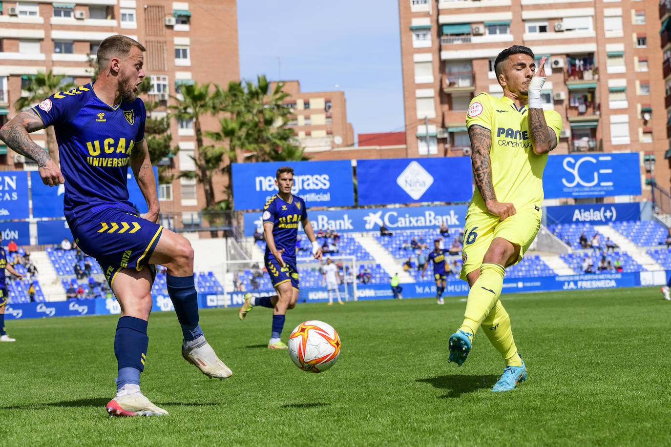 Fotos: La derrota del UCAM Murcia ante el Villarreal B, en imágenes