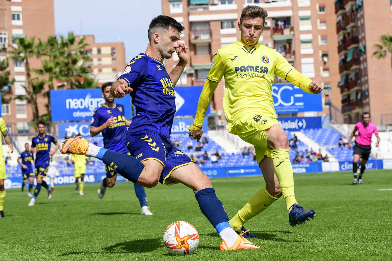 Fotos: La derrota del UCAM Murcia ante el Villarreal B, en imágenes