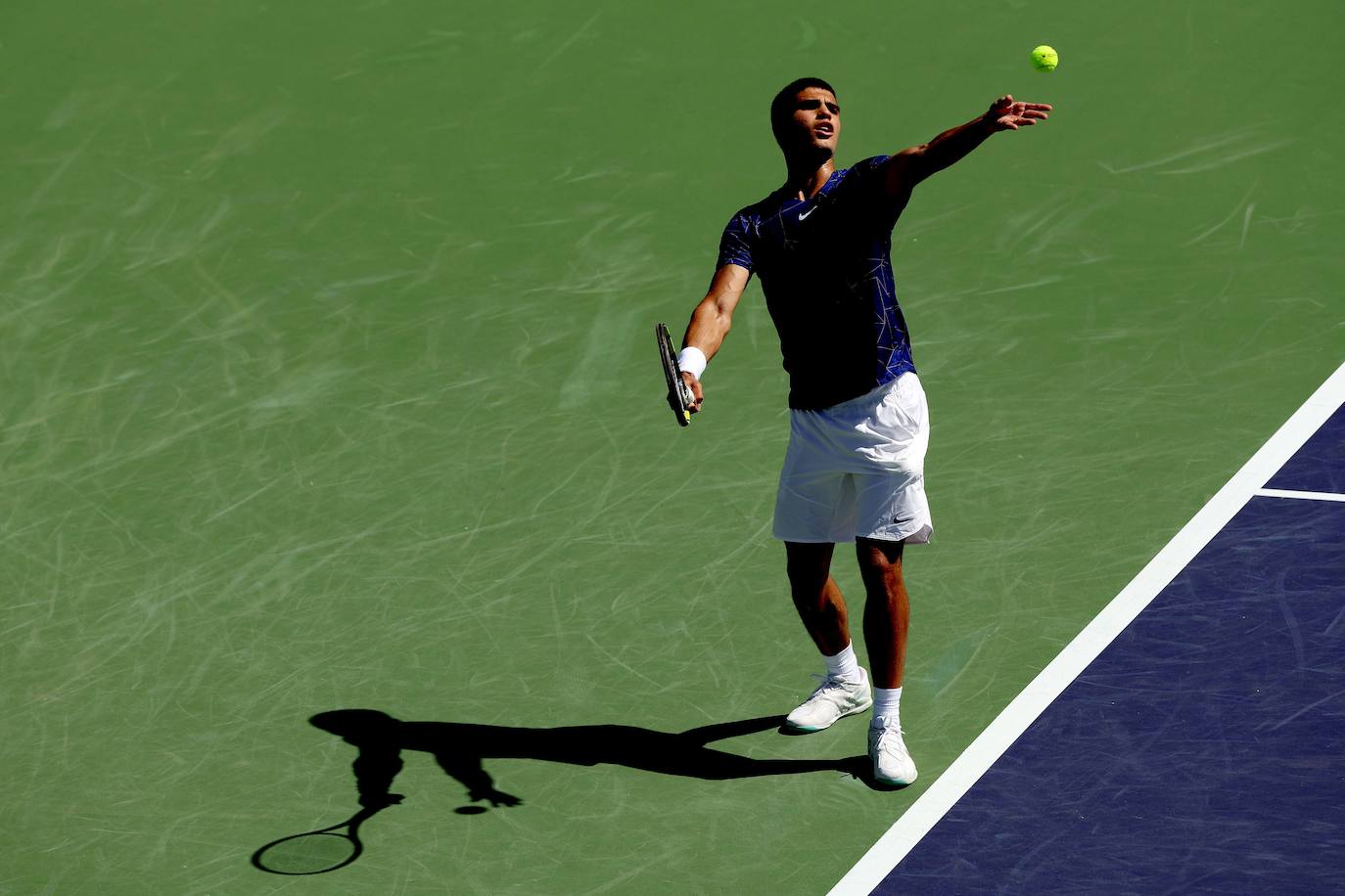 Fotos: Carlos Alcaraz destroza a Bautista en Indian Wells