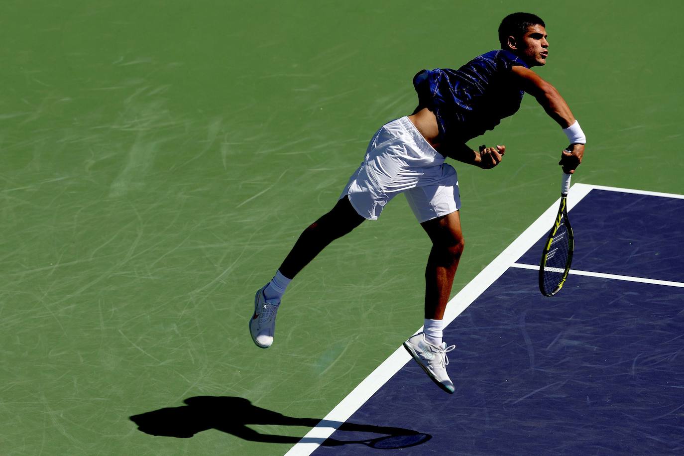 Fotos: Carlos Alcaraz destroza a Bautista en Indian Wells