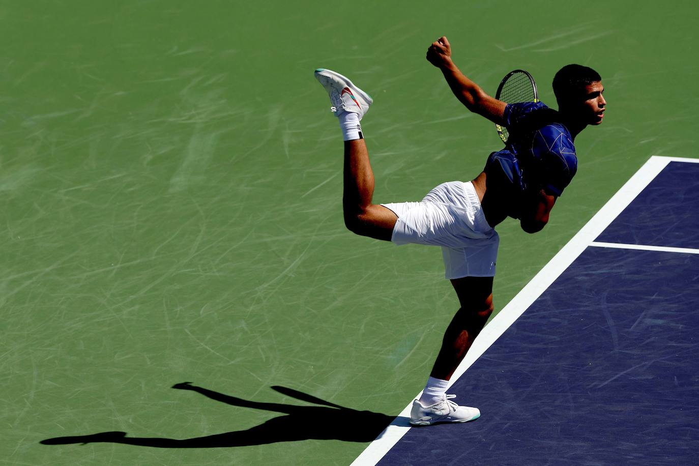 Fotos: Carlos Alcaraz destroza a Bautista en Indian Wells