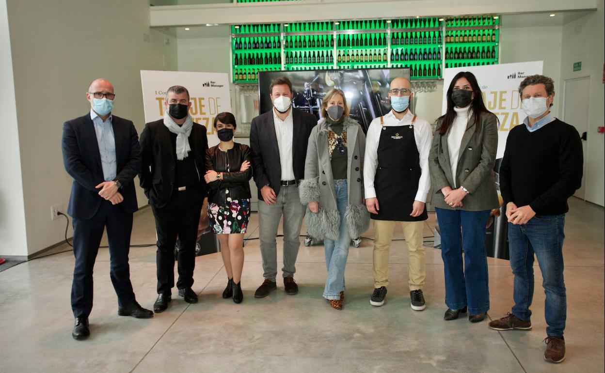 Presentación del 'I Concurso regional de Tiraje de Cerveza'.