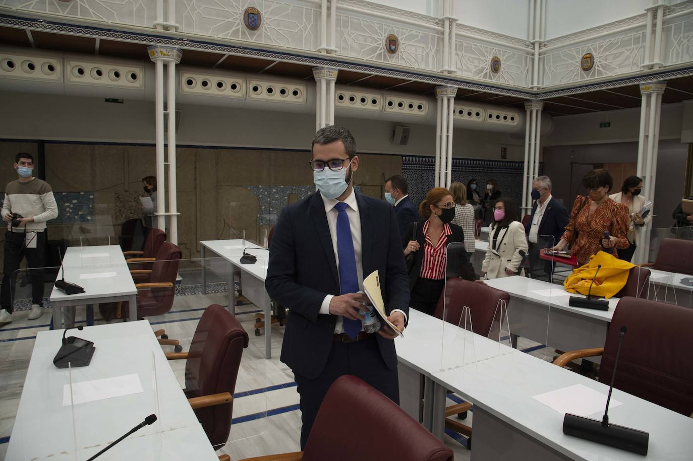 Fotos: Miras respalda en la Asamblea que el Mar Menor tenga personalidad jurídica