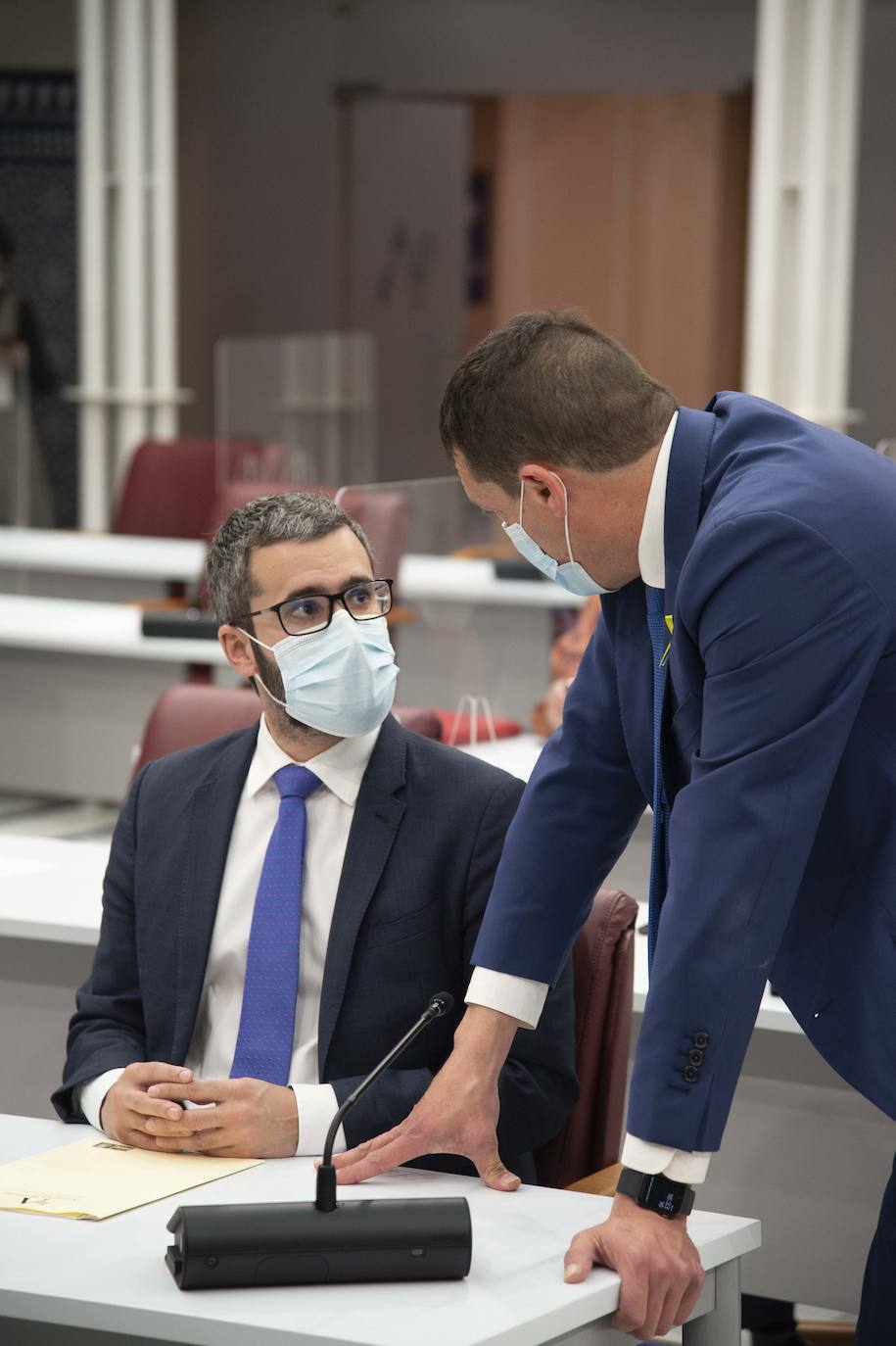 Fotos: Miras respalda en la Asamblea que el Mar Menor tenga personalidad jurídica